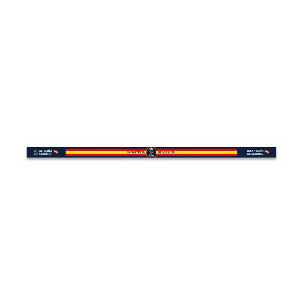 PULSERA CINTA BANDERA ESPAÑA 6PCS INFANTERIA DE MARINA