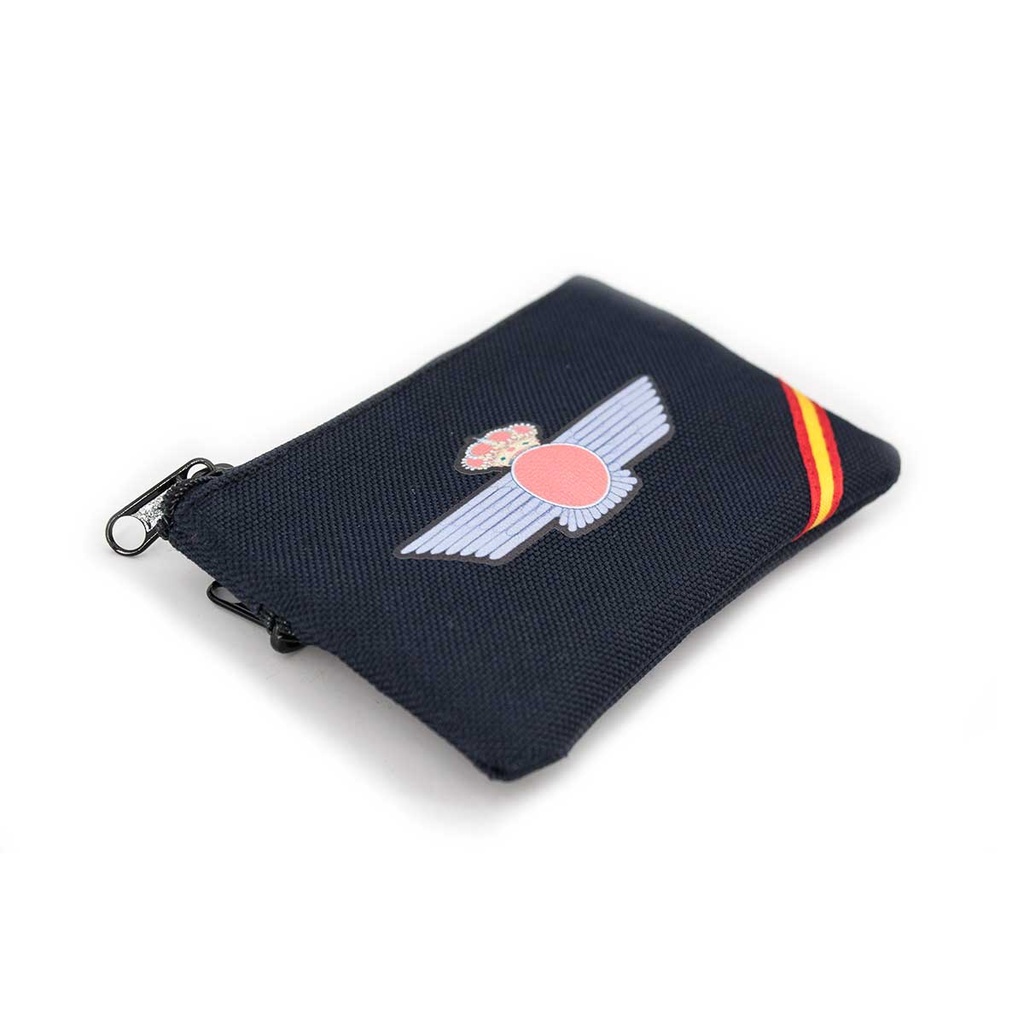 MONEDERO NYLON TIRA ESPAÑA AVIACION MARINO