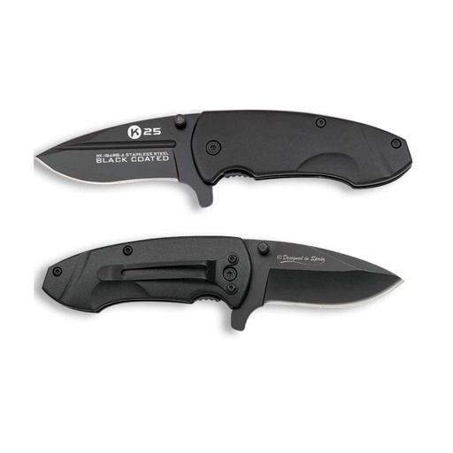 [18488] NAVAJA K25 CLIP MINI 6.5CM NEGRA