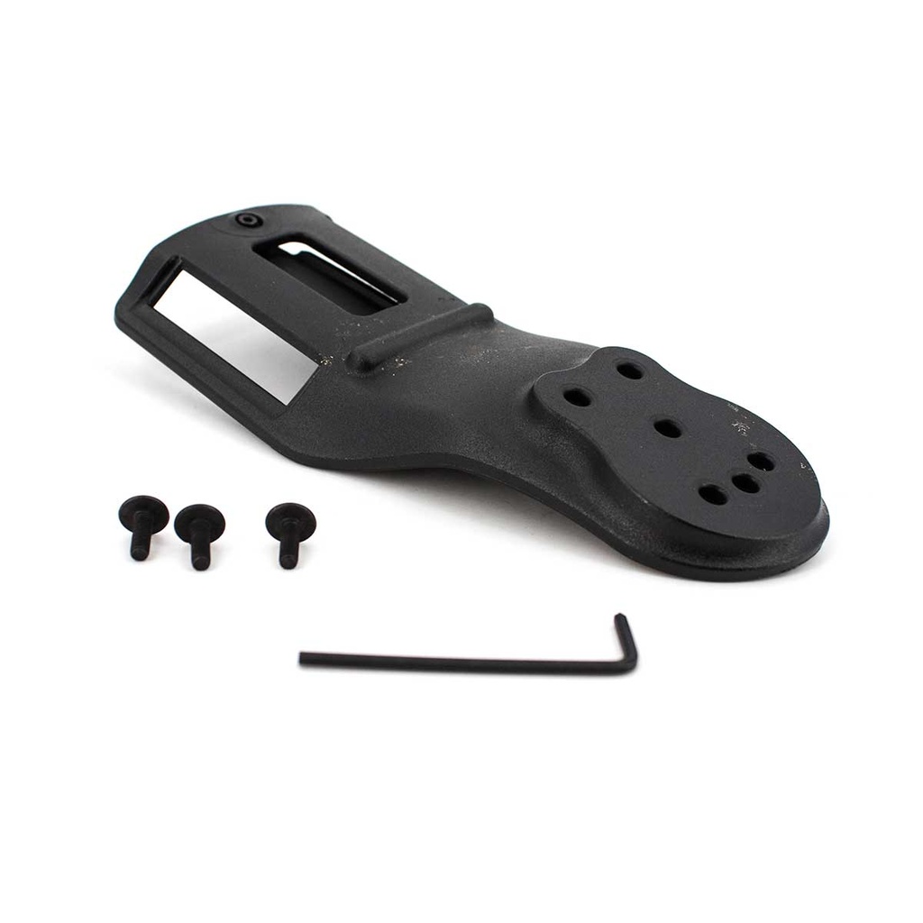 PLATAFORMA PISTOLA PIERNA RIGIDA  RADAR NEGRA