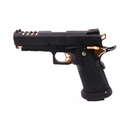 PISTOLA AW CUSTOM HI CAPA 4.3 HX2711 FULL METAL NEGRA-DORADA