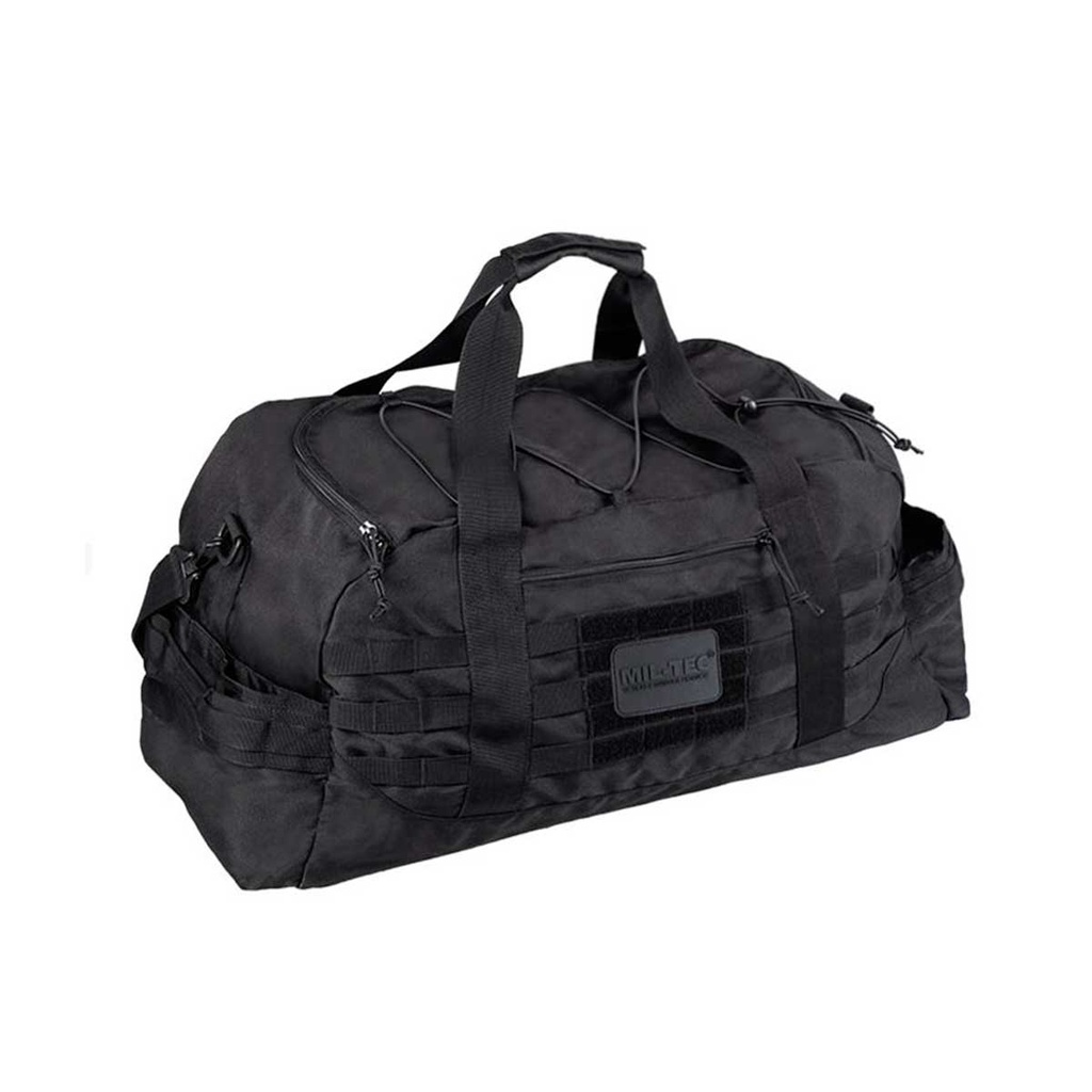 BOLSA DEPORTE MILTEC TACTICA MEDIANA NEGRA