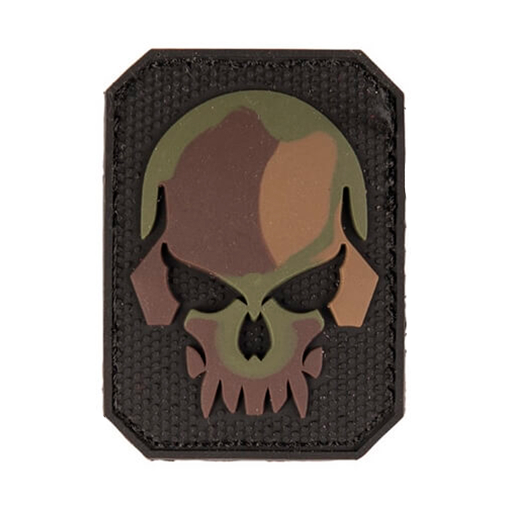 PARCHE PVC PIRATA SKULL MILTEC GRANDE CAMO