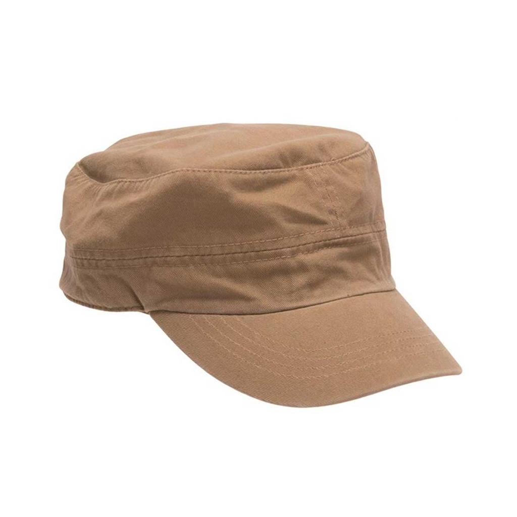 GORRA CANVAS MILTEC VISERA CORTA TAN