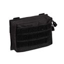 BOLSILLO MILTEC RECTANGULAR MOLLE VELCRO NEGRO