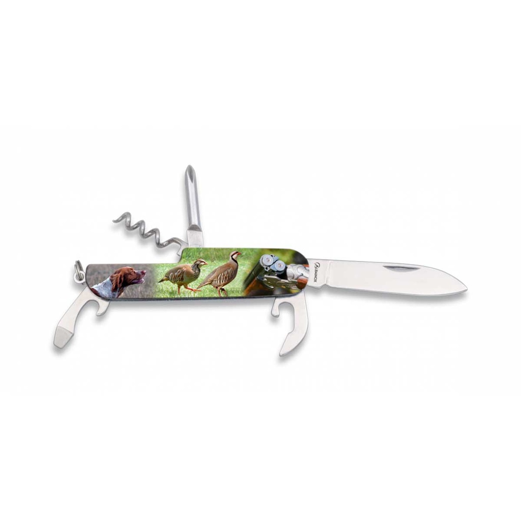 NAVAJA ALBAINOX MULTIUSOS 6 USOS PERDIZ