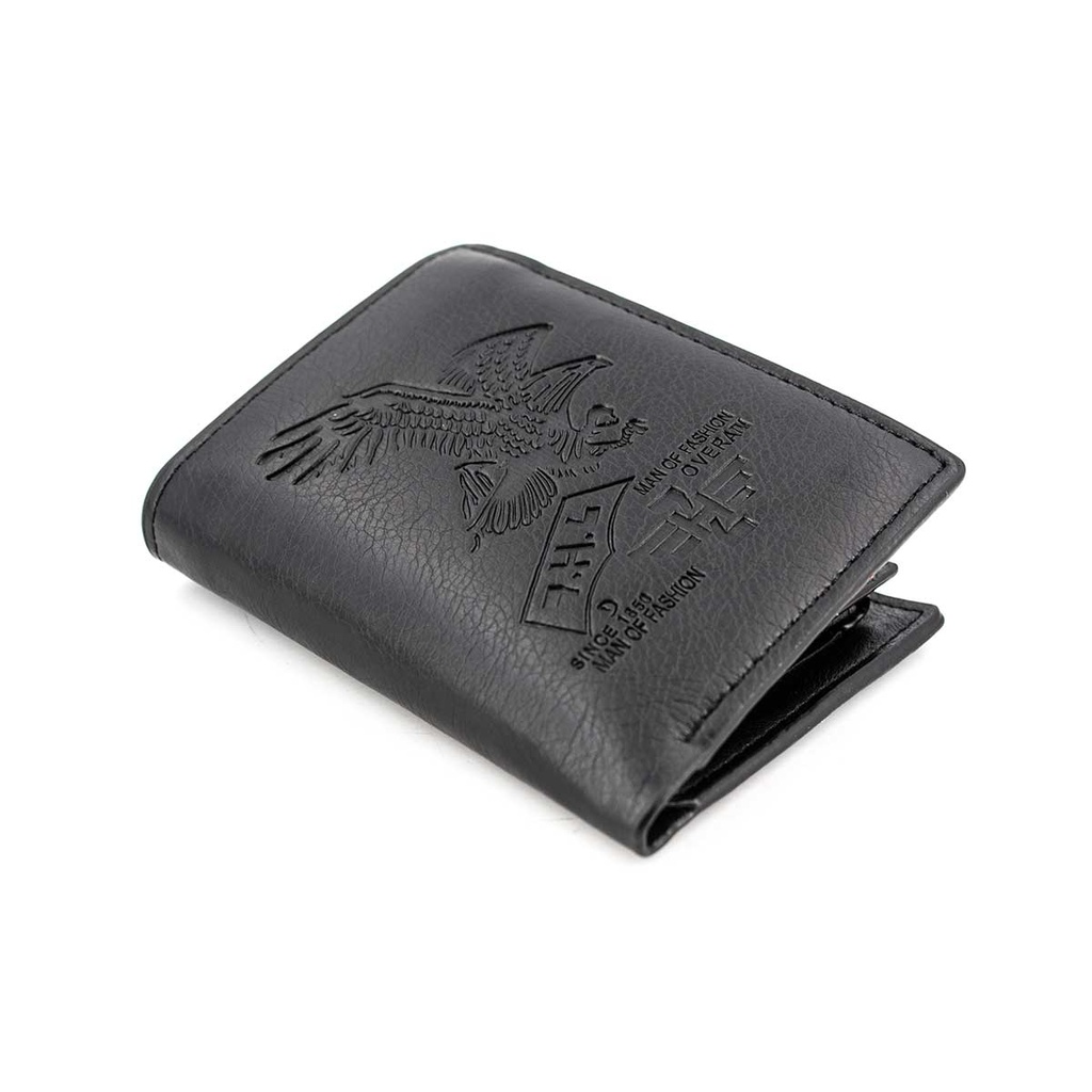 CARTERA PIEL 7HL AGUILA NEGRA