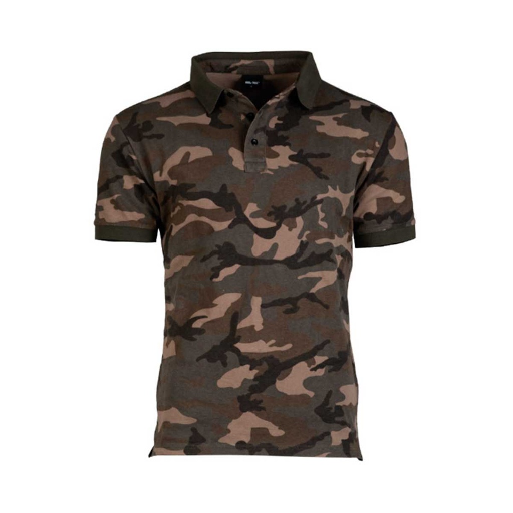 POLO MILTEC PREWASH CAMO