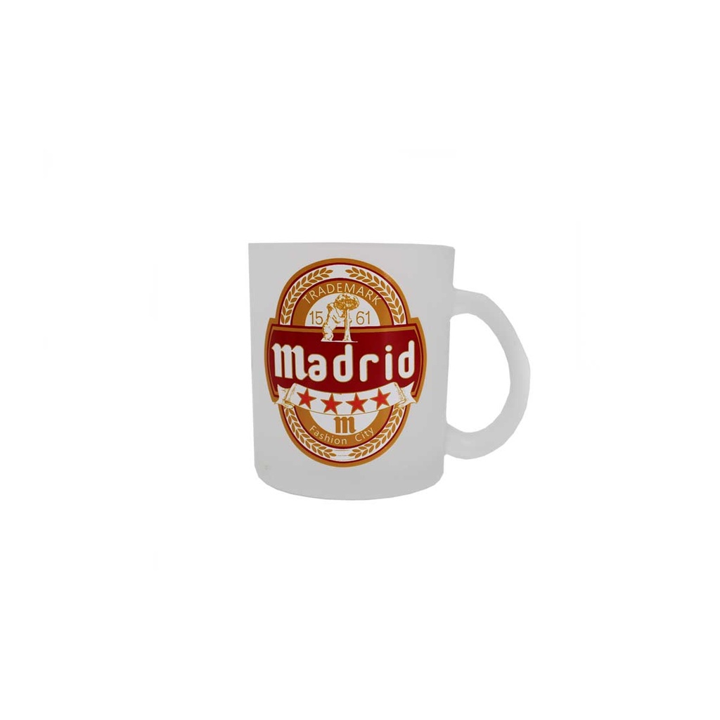 JARRA CERVEZA MADRID CRISTAL