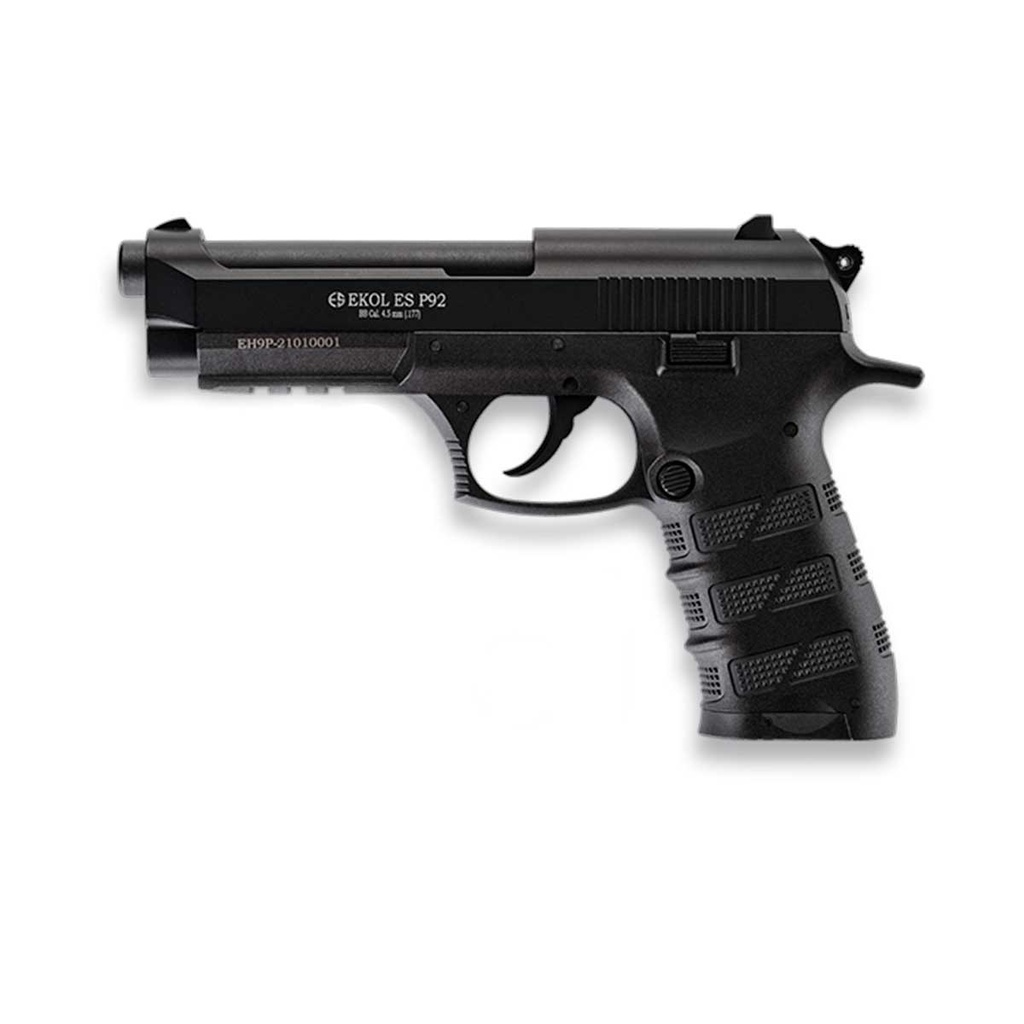 PISTOLA EKOL ES P92 4.5 CO2 NEGRA