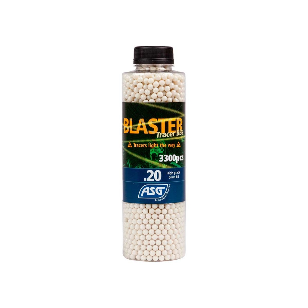 BOLAS BLASTER TRAZADORAS 0.20G 3300RDS AMARILLA
