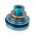 CABEZA PISTON POINT ALUMINIO SILENCIOSA CNC AZUL