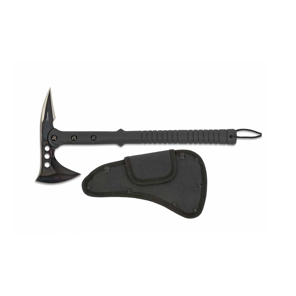 HACHA ALBAINOX FIBRA C/FUNDA 19.30 CM NEGRA