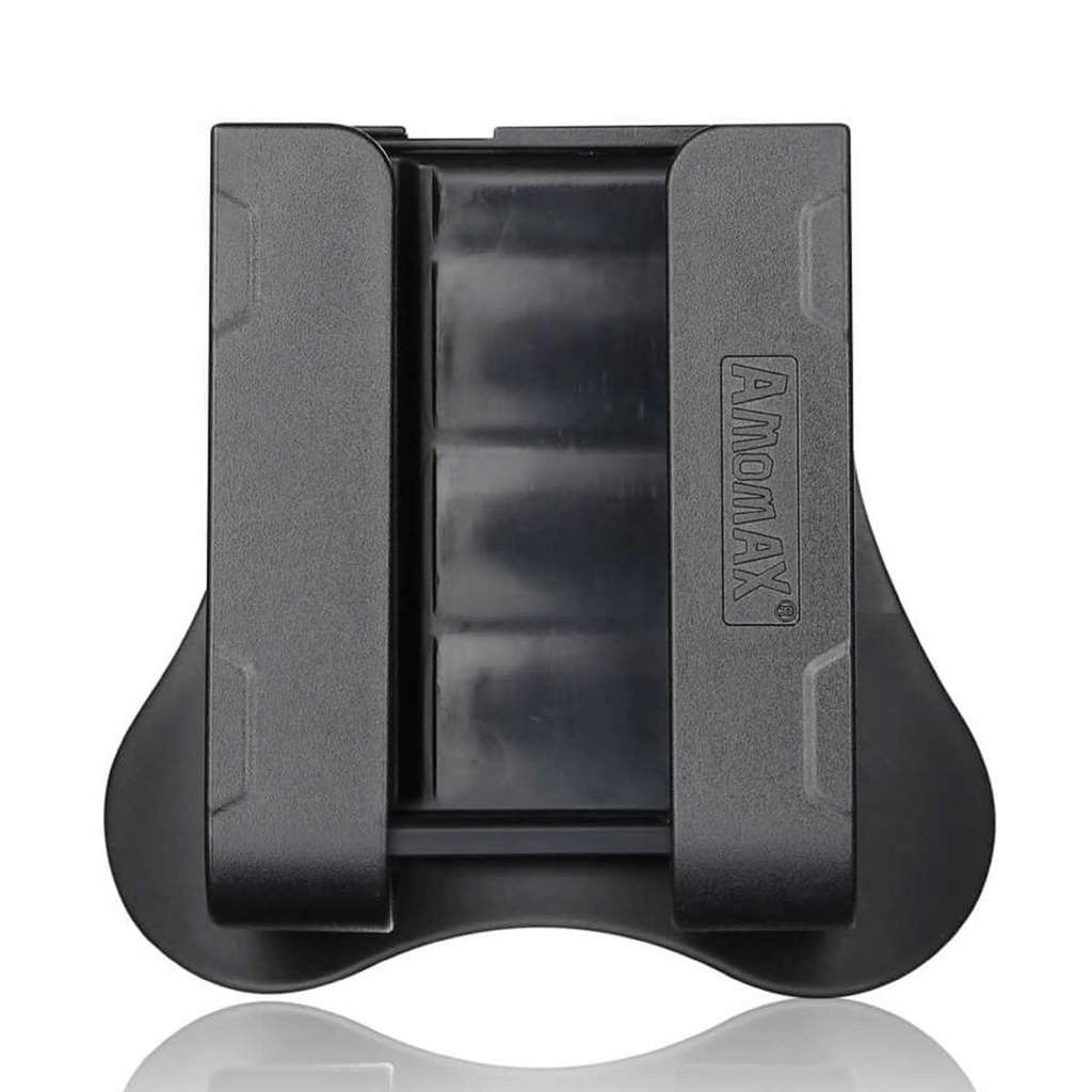 PORTACARTUCHOS RIGIDO AMOMAX AJUSTABLE NEGRO