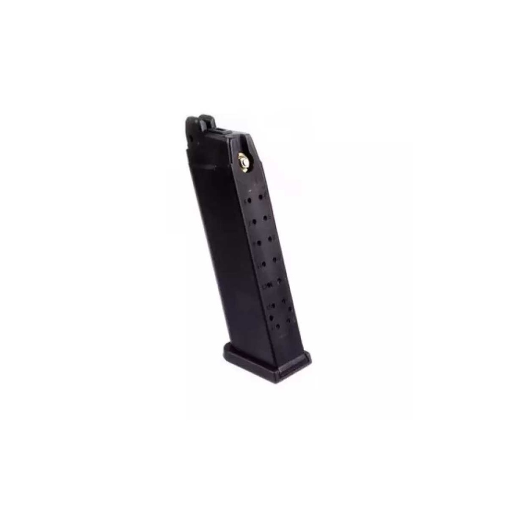 CARGADOR PISTOLA GAS WE G17 MOS NEGRO