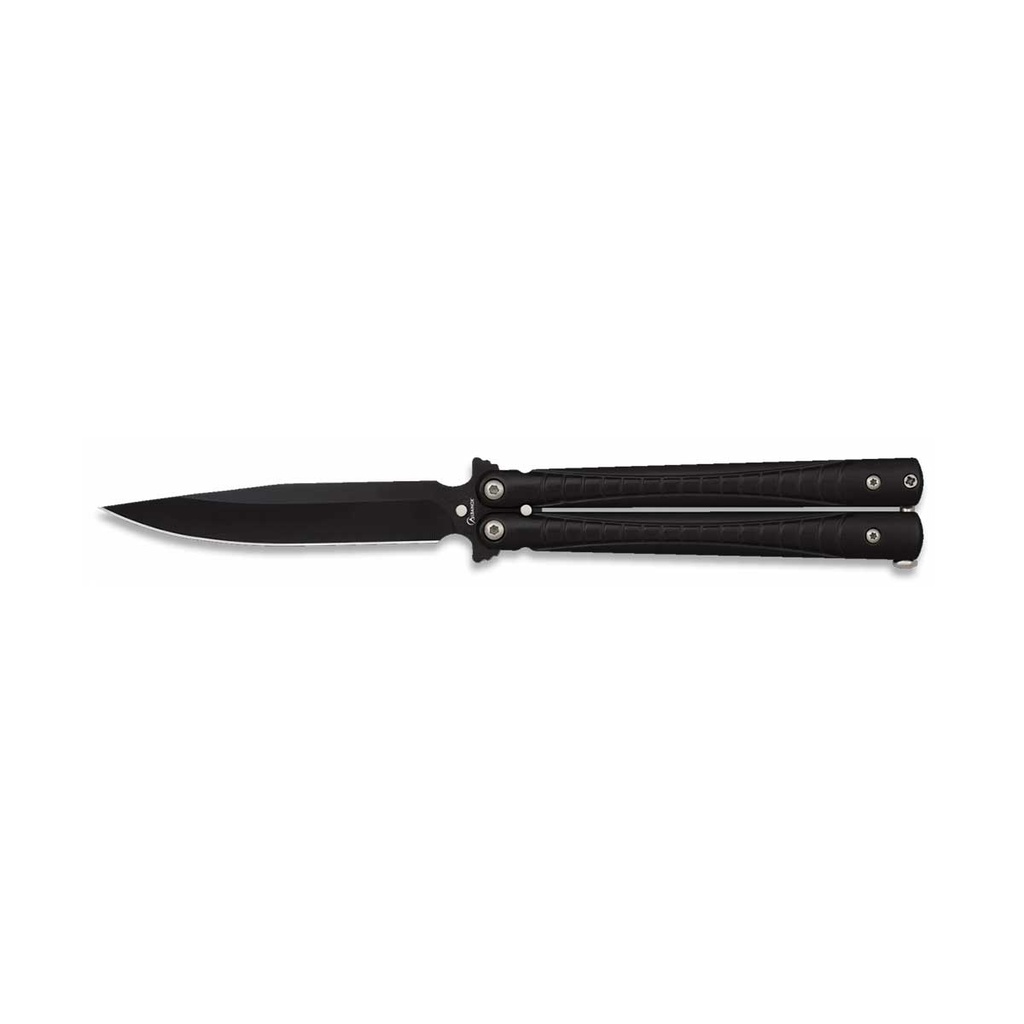 NAVAJA MARIPOSA ALBAINOX 9.7CM NEGRA