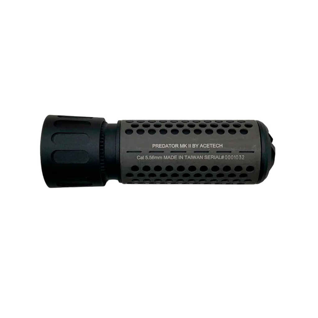 SILENCIADOR TRAZADOR ACETECH PREDATOR MKII NEGRO
