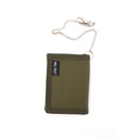 CARTERA NYLON C/CADENA MILTEC VERDE