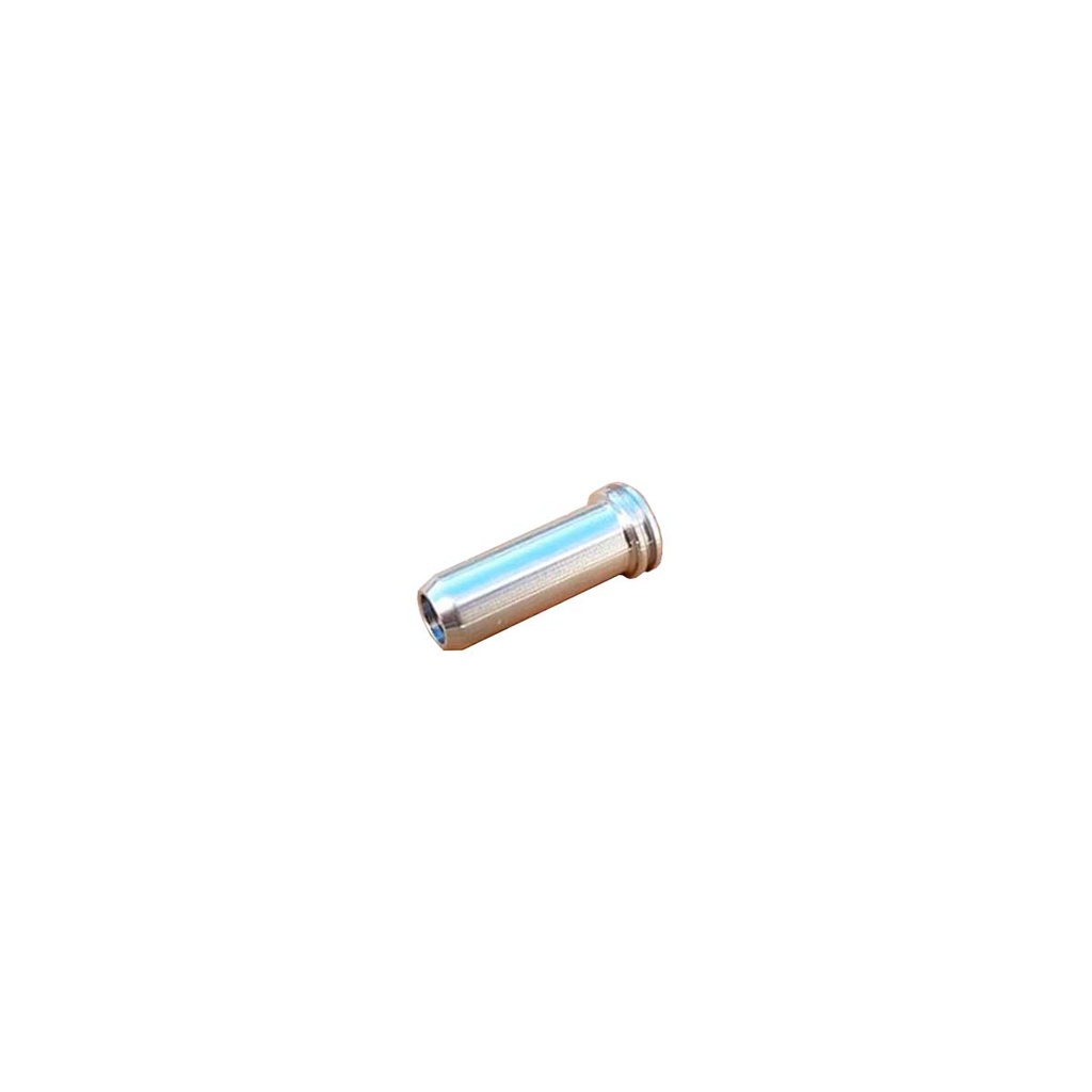 NOZZLE RETRO ARMS 21.3MM ALUMINIO CNC PLATA