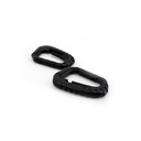 MOSQUETON IMMORTAL PVC TACTICO PEQ. 2PCS NEGRO