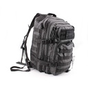 MOCHILA IMMORTAL BANDOLERA TACTICAL NYLON VELCROS NEGRA