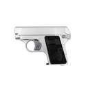 PISTOLA HFC MINI HG-107S GAS PLATA