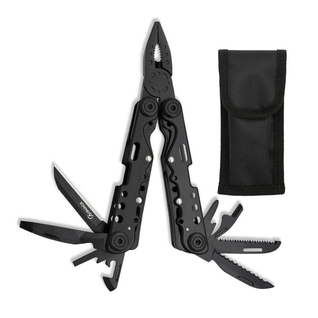 ALICATE  ALBAINOX MULTIUSOS 10 USOS NEGRO