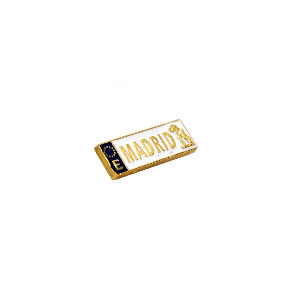 PIN MADRID COMUNIDAD EUROPEA BLANCO