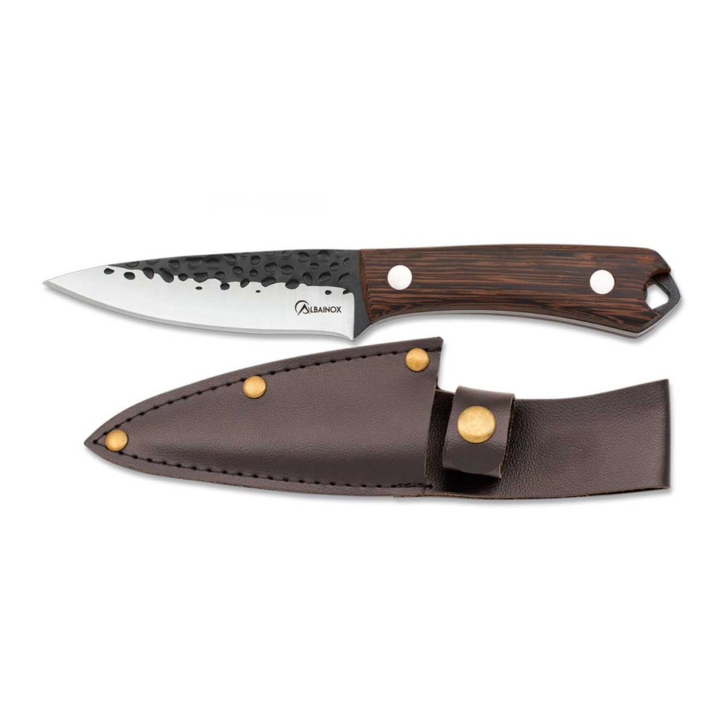 CUCHILLO ALBAINOX 10CM MADERA WENGUE