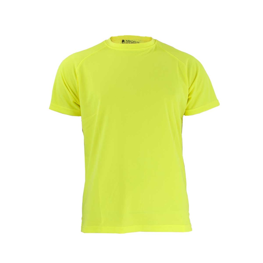 CAMISETA IMMORTAL QUICK DRY LISA M/CORTA AMARILLA