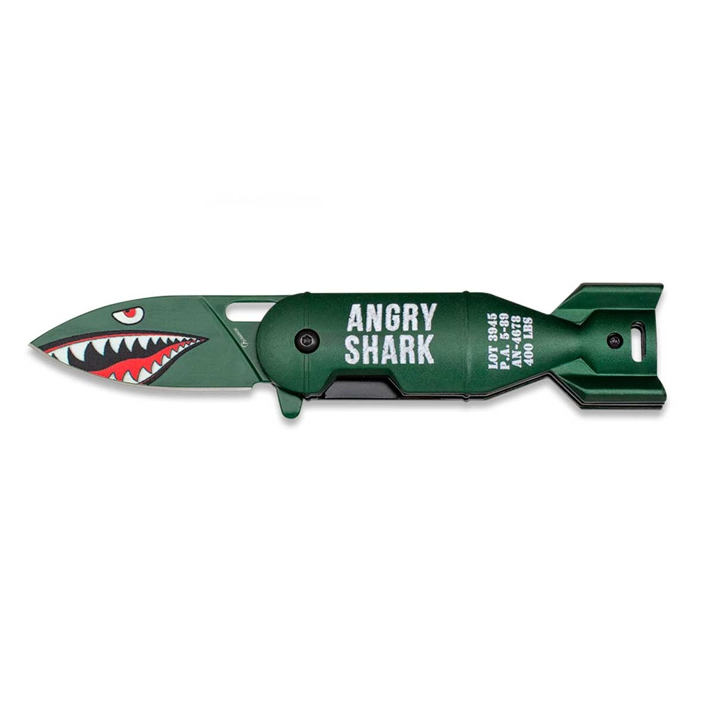 NAVAJA ALBAINOX BOMBA TIBURON VERDE
