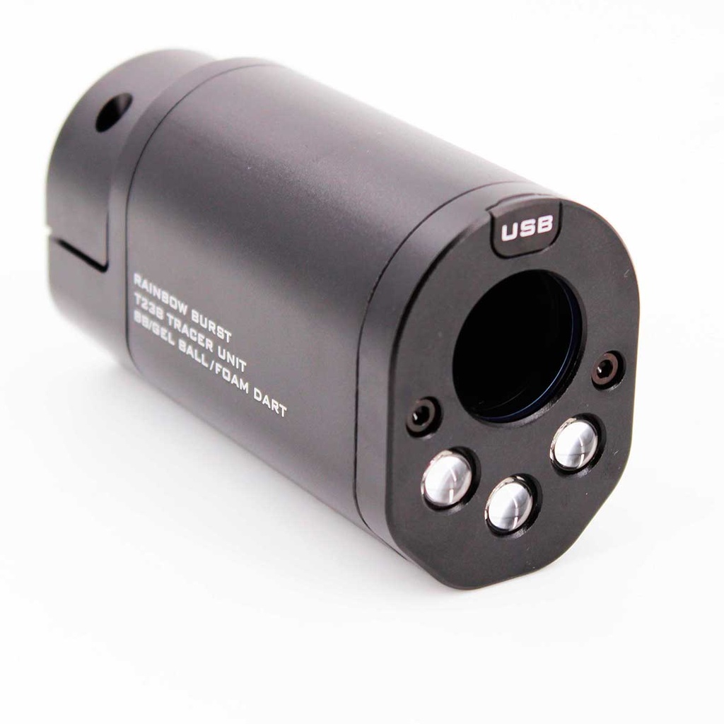 SILENCIADOR TRAZADOR T238 BURST NEGRO