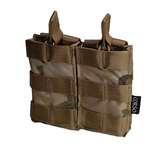 [CRS-040815-MC] POUCH CORSO CARGADOR M4 DOBLE DAGGER MOLLE MULTICAM