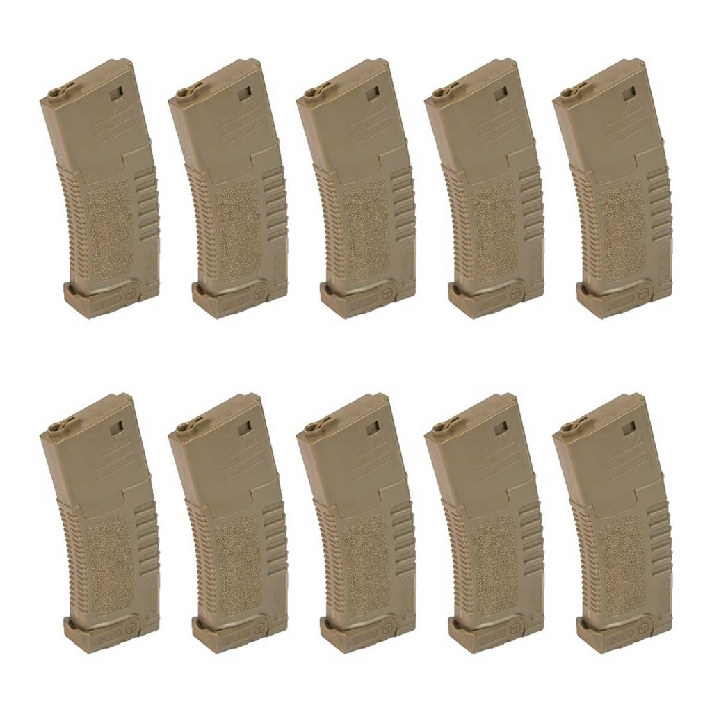 CARGADOR FUSIL AMOEBA M4 140RDS 10PCS TAN