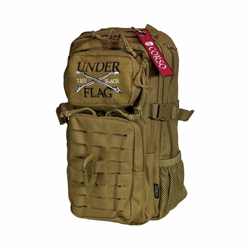 [CRS-701014-CO] MOCHILA CORSO ROGUE MOLLE C/MOSQUETON 14L COYOTE