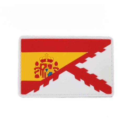 [IW-08258-SP] PARCHE IMMORTAL PVC BORGOÑA/ESPAÑA BLANCO