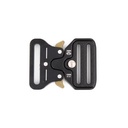 HEBILLA IMMORTAL CIERRE SEGURIDAD METALICA 40MM NEGRA