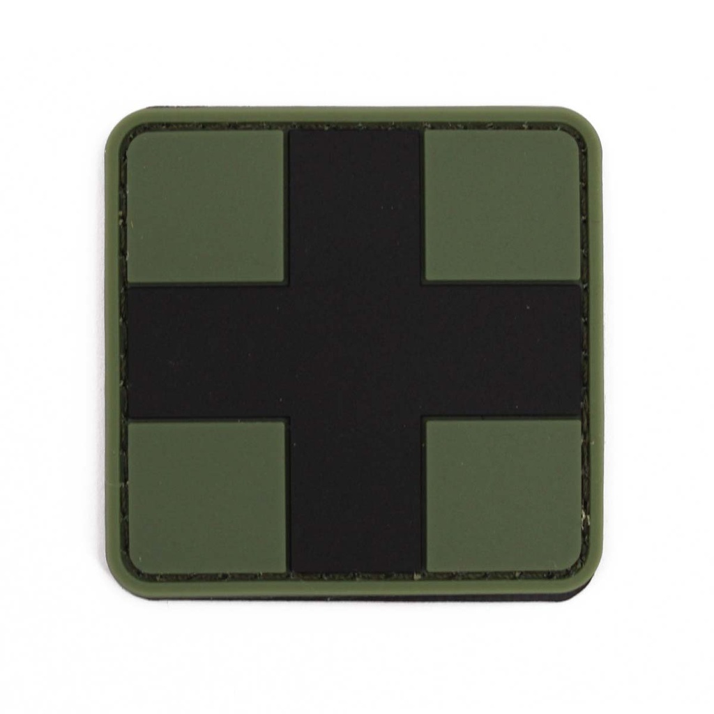 PARCHE IMMORTAL PVC MEDICO VERDE-NEGRO