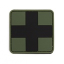 PARCHE IMMORTAL PVC MEDICO VERDE-NEGRO