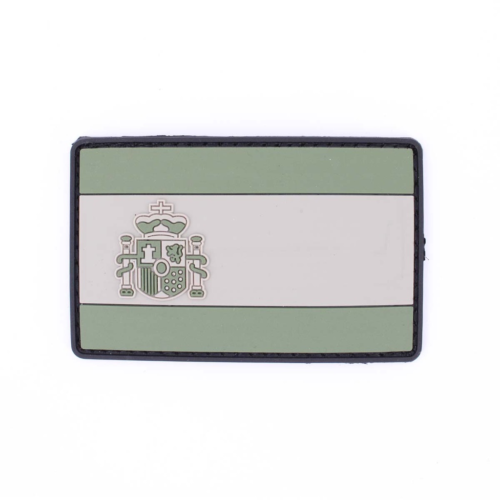 PARCHE IMMORTAL PVC BANDERA ESPAÑA VERDE