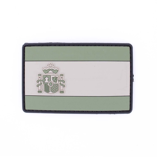 [IW-08295-OD] PARCHE IMMORTAL PVC BANDERA ESPAÑA VERDE