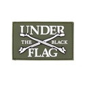PARCHE CORSO PVC UNDER THE BLACK FLAG VERDE