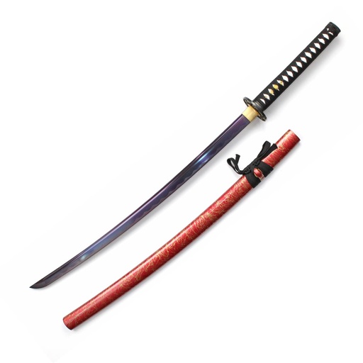 [BH-4023] KATANA 4023 ORN 104CM ACERO NEGRA/ROJA
