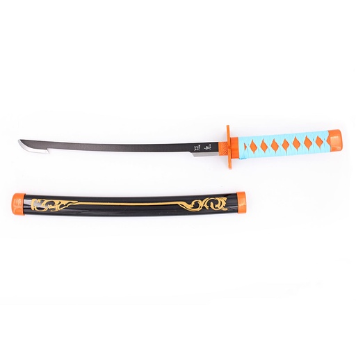 [BH-2026] KATANA MINI 2026 DMSY 40CM ACERO NEGRA/AZUL
