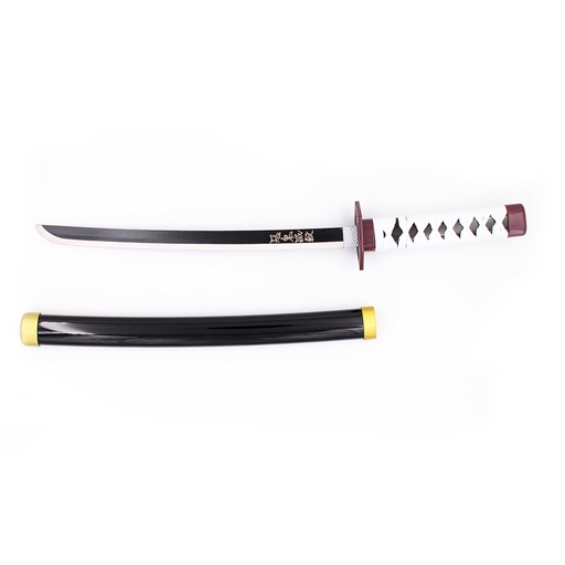 [BH-2027] KATANA MINI 2027 DMSY 40CM ACERO NEGRA/BLANCA