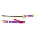 KATANA MINI 2044 OPC 40CM ACERO MORADA