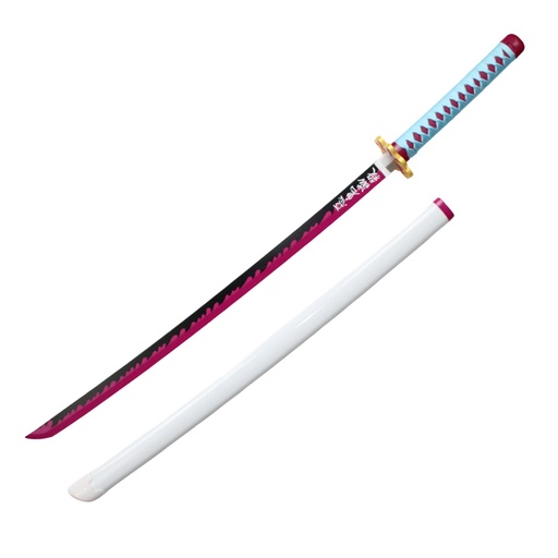 [BH-3066] KATANA MADERA 3066 DMSY 104CM BLANCA/ROSA