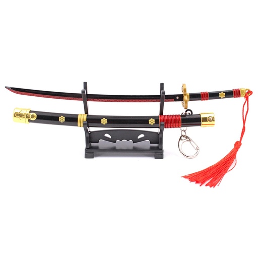 [BH-1176] KATANA MINI LLAVERO 1176 OPC 22 CM NEGRA
