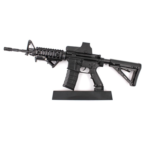 [BH-1500] FUSIL M4 ESCALA 1:3 28 CM NEGRO