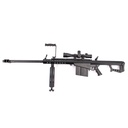 FUSIL BH BARRETT ESCALA 1:3 35CM NEGRO